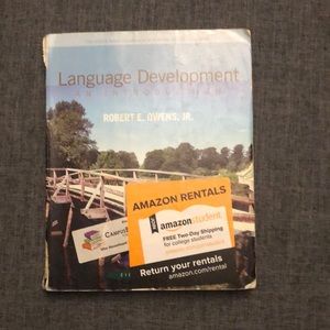 Very used Language Development an introduction textbook